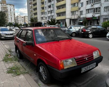 Червоний ВАЗ 2109, об'ємом двигуна 1.1 л та пробігом 218 тис. км за 500 $, фото 1 на Automoto.ua