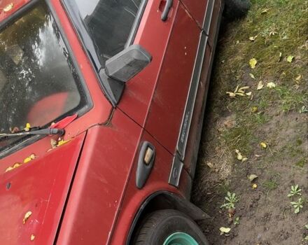 Красный ВАЗ 2109, объемом двигателя 1.3 л и пробегом 100 тыс. км за 1350 $, фото 1 на Automoto.ua