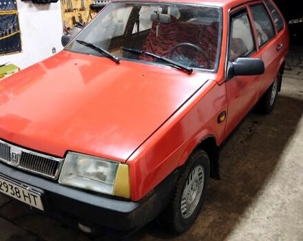 Красный ВАЗ 2109, объемом двигателя 1.3 л и пробегом 0 тыс. км за 900 $, фото 1 на Automoto.ua