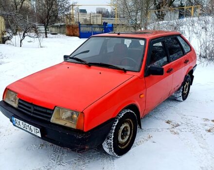 Красный ВАЗ 2109, объемом двигателя 1.5 л и пробегом 250 тыс. км за 1000 $, фото 1 на Automoto.ua