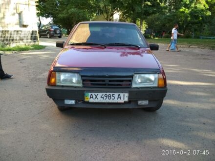 Червоний ВАЗ 2109, об'ємом двигуна 1.5 л та пробігом 93 тис. км за 2200 $, фото 1 на Automoto.ua
