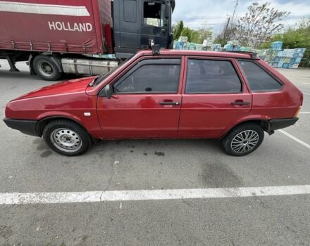 Красный ВАЗ 2109, объемом двигателя 1.5 л и пробегом 51 тыс. км за 506 $, фото 1 на Automoto.ua