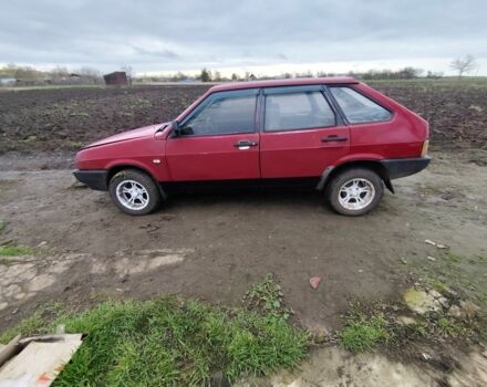 Красный ВАЗ 2109, объемом двигателя 1.5 л и пробегом 147 тыс. км за 711 $, фото 1 на Automoto.ua