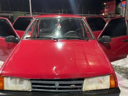 Красный ВАЗ 2109, объемом двигателя 1.5 л и пробегом 100 тыс. км за 950 $, фото 1 на Automoto.ua
