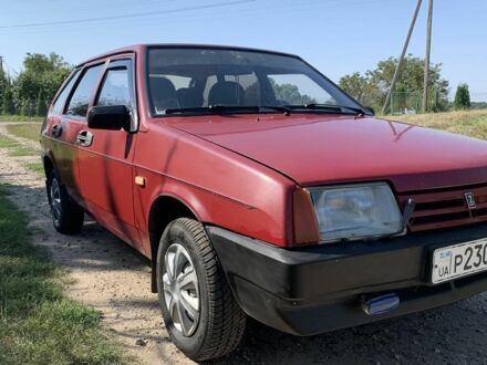 Красный ВАЗ 2109, объемом двигателя 0 л и пробегом 100 тыс. км за 1500 $, фото 1 на Automoto.ua