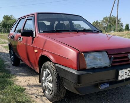 Красный ВАЗ 2109, объемом двигателя 0 л и пробегом 100 тыс. км за 1500 $, фото 1 на Automoto.ua