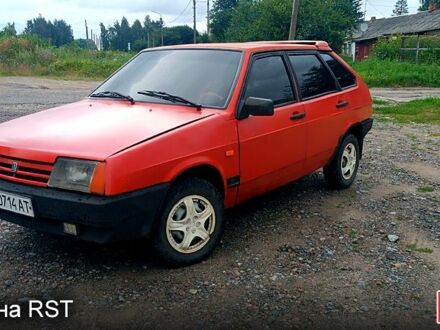 Червоний ВАЗ 2109, об'ємом двигуна 1.5 л та пробігом 110 тис. км за 1000 $, фото 1 на Automoto.ua