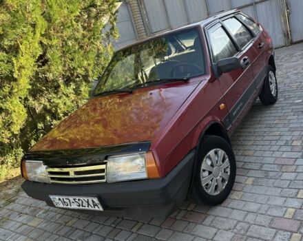Красный ВАЗ 2109, объемом двигателя 1.5 л и пробегом 300 тыс. км за 723 $, фото 1 на Automoto.ua