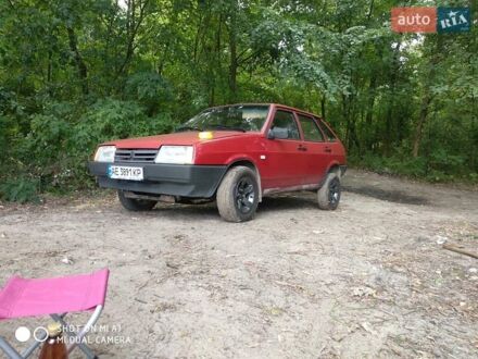 ВАЗ 2109 1995 в Днепре (Днепропетровске) на Automoto.ua Красный ВАЗ 2109, объемом двигателя 1.5 л и пробегом 220 тыс. км за 1300 $, фото 1 на Automoto.ua