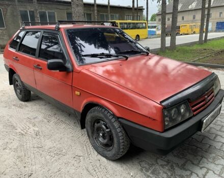 Красный ВАЗ 2109, объемом двигателя 1.5 л и пробегом 250 тыс. км за 850 $, фото 1 на Automoto.ua