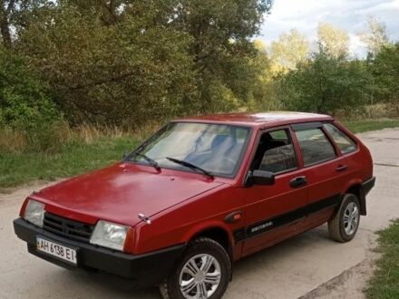 Червоний ВАЗ 2109, об'ємом двигуна 1.5 л та пробігом 125 тис. км за 851 $, фото 1 на Automoto.ua