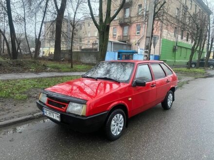 Красный ВАЗ 2109, объемом двигателя 1 л и пробегом 80 тыс. км за 793 $, фото 1 на Automoto.ua