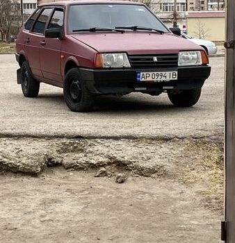 Красный ВАЗ 2109, объемом двигателя 1.5 л и пробегом 150 тыс. км за 1000 $, фото 1 на Automoto.ua