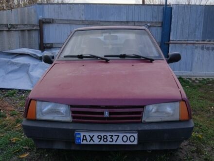 Красный ВАЗ 2109, объемом двигателя 1.5 л и пробегом 44 тыс. км за 714 $, фото 1 на Automoto.ua