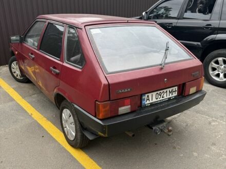 Червоний ВАЗ 2109, об'ємом двигуна 1.5 л та пробігом 100 тис. км за 850 $, фото 1 на Automoto.ua