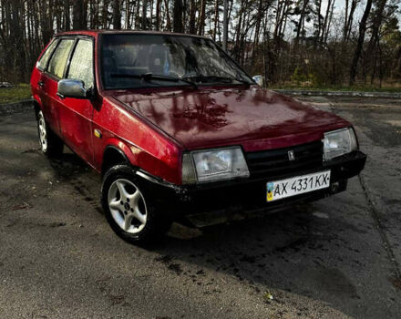 Красный ВАЗ 2109, объемом двигателя 1.5 л и пробегом 88 тыс. км за 1100 $, фото 1 на Automoto.ua