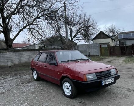 Красный ВАЗ 2109, объемом двигателя 1.5 л и пробегом 1000 тыс. км за 758 $, фото 1 на Automoto.ua