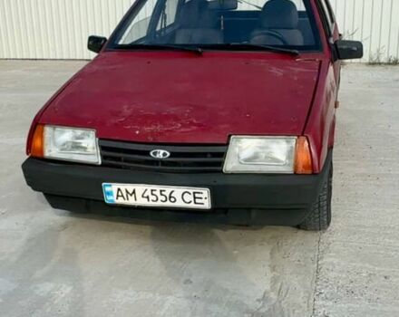 Красный ВАЗ 2109, объемом двигателя 1.5 л и пробегом 3 тыс. км за 600 $, фото 1 на Automoto.ua