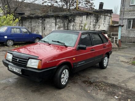 Красный ВАЗ 2109, объемом двигателя 1.5 л и пробегом 363 тыс. км за 499 $, фото 1 на Automoto.ua