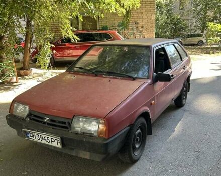 Красный ВАЗ 2109, объемом двигателя 1.5 л и пробегом 57 тыс. км за 968 $, фото 1 на Automoto.ua