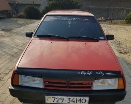 Красный ВАЗ 2109, объемом двигателя 0 л и пробегом 56 тыс. км за 1100 $, фото 1 на Automoto.ua