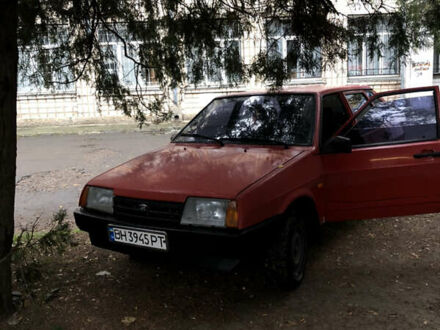 Красный ВАЗ 2109, объемом двигателя 1.5 л и пробегом 58 тыс. км за 1500 $, фото 1 на Automoto.ua