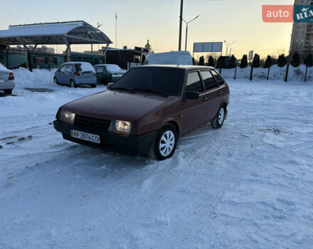 Красный ВАЗ 2109, объемом двигателя 1.5 л и пробегом 200 тыс. км за 850 $, фото 1 на Automoto.ua