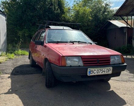Красный ВАЗ 2109, объемом двигателя 1.5 л и пробегом 150 тыс. км за 1100 $, фото 1 на Automoto.ua