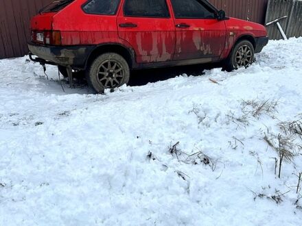 Красный ВАЗ 2109, объемом двигателя 1.5 л и пробегом 150 тыс. км за 1200 $, фото 1 на Automoto.ua