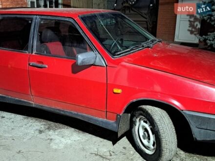 Красный ВАЗ 2109, объемом двигателя 1.5 л и пробегом 150 тыс. км за 1600 $, фото 1 на Automoto.ua