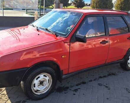 Красный ВАЗ 2109, объемом двигателя 1.5 л и пробегом 100 тыс. км за 1500 $, фото 1 на Automoto.ua