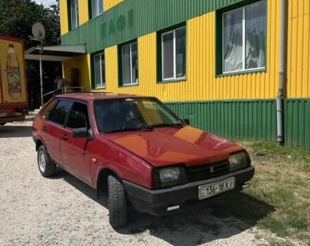 Красный ВАЗ 2109, объемом двигателя 1.3 л и пробегом 147 тыс. км за 855 $, фото 1 на Automoto.ua