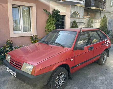 Красный ВАЗ 2109, объемом двигателя 1.1 л и пробегом 222 тыс. км за 1100 $, фото 1 на Automoto.ua