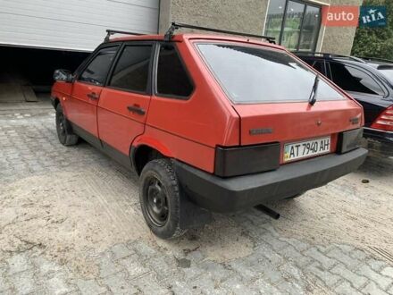 Красный ВАЗ 2109, объемом двигателя 1.5 л и пробегом 250 тыс. км за 850 $, фото 1 на Automoto.ua