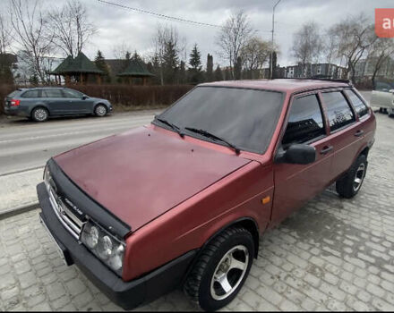 Червоний ВАЗ 2109, об'ємом двигуна 1.5 л та пробігом 30 тис. км за 1800 $, фото 1 на Automoto.ua