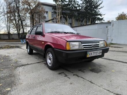 Красный ВАЗ 2109, объемом двигателя 1.3 л и пробегом 123 тыс. км за 899 $, фото 1 на Automoto.ua