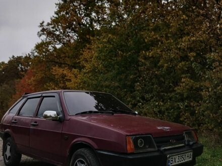 Красный ВАЗ 2109, объемом двигателя 1.5 л и пробегом 3 тыс. км за 900 $, фото 1 на Automoto.ua