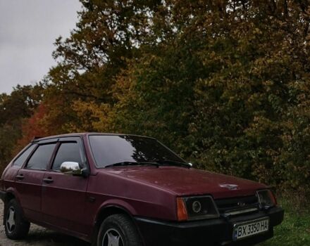 Красный ВАЗ 2109, объемом двигателя 1.5 л и пробегом 3 тыс. км за 900 $, фото 1 на Automoto.ua