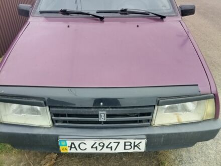 Красный ВАЗ 2109, объемом двигателя 1.5 л и пробегом 400 тыс. км за 1100 $, фото 1 на Automoto.ua