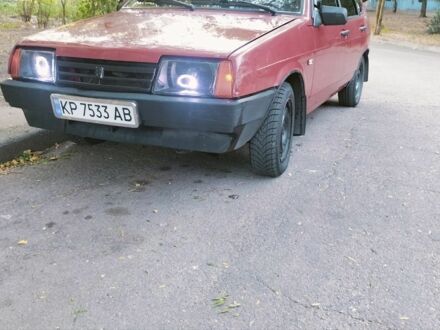 Червоний ВАЗ 2109, об'ємом двигуна 1.5 л та пробігом 231 тис. км за 669 $, фото 1 на Automoto.ua