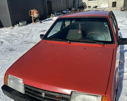 Красный ВАЗ 2109, объемом двигателя 1.5 л и пробегом 100 тыс. км за 1750 $, фото 1 на Automoto.ua