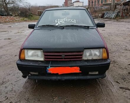 Красный ВАЗ 2109, объемом двигателя 1.6 л и пробегом 200 тыс. км за 450 $, фото 1 на Automoto.ua