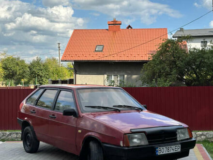 ВАЗ 2109 1996 в Тернополе на Automoto.ua Красный ВАЗ 2109, объемом двигателя 1.5 л и пробегом 104 тыс. км за 800 $, фото 1 на Automoto.ua