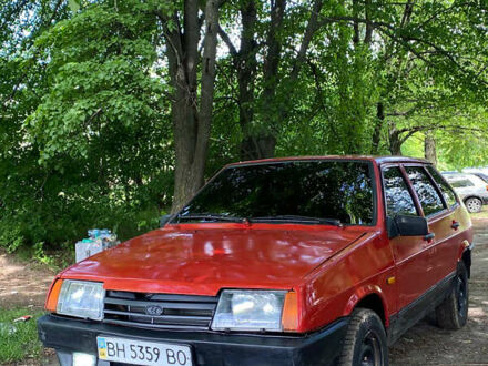 Красный ВАЗ 2109, объемом двигателя 1.5 л и пробегом 183 тыс. км за 950 $, фото 1 на Automoto.ua