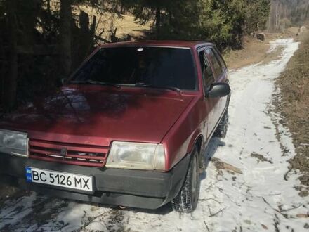 ВАЗ 2109 1996 в Славском на Automoto.ua Красный ВАЗ 2109, объемом двигателя 1.6 л и пробегом 87 тыс. км за 1110 $, фото 1 на Automoto.ua