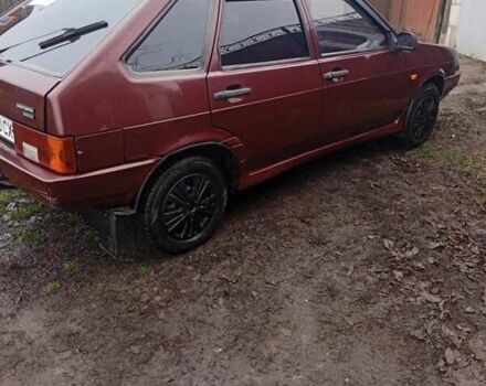 Красный ВАЗ 2109, объемом двигателя 1.5 л и пробегом 250 тыс. км за 1500 $, фото 1 на Automoto.ua