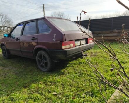 Красный ВАЗ 2109, объемом двигателя 1.5 л и пробегом 100 тыс. км за 1350 $, фото 1 на Automoto.ua