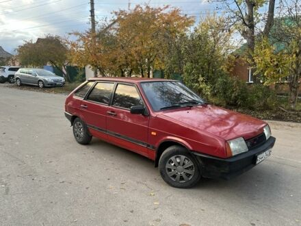 Красный ВАЗ 2109, объемом двигателя 0 л и пробегом 220 тыс. км за 900 $, фото 1 на Automoto.ua