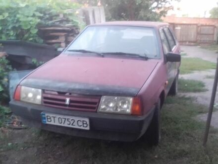 Червоний ВАЗ 2109, об'ємом двигуна 1.5 л та пробігом 80 тис. км за 486 $, фото 1 на Automoto.ua