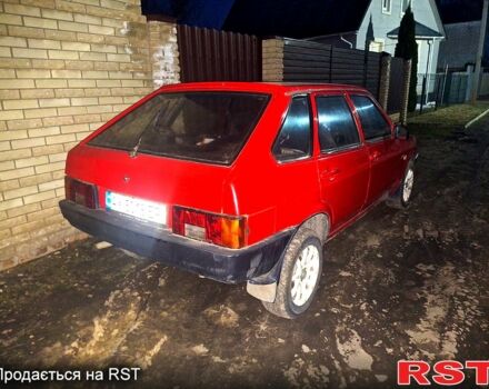 Красный ВАЗ 2109, объемом двигателя 1.5 л и пробегом 137 тыс. км за 1150 $, фото 1 на Automoto.ua